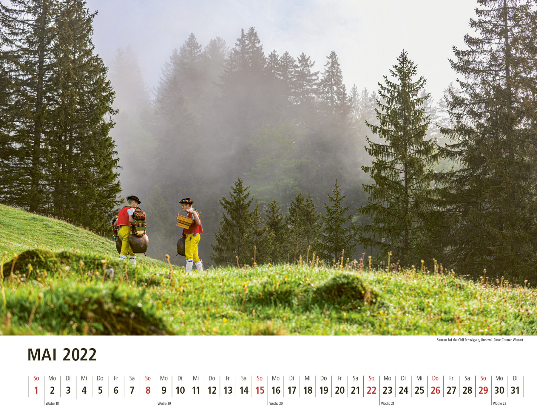 Appenzeller Bildkalender 2022