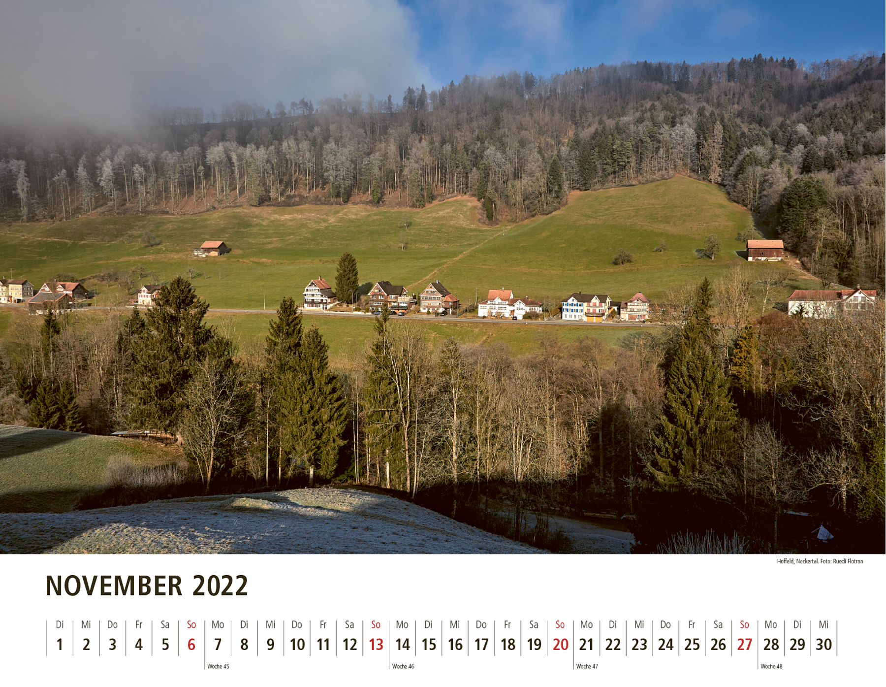 Toggenburger Bildkalender 2022