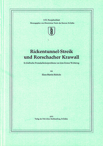 Rickentunnel-Streik und Rorschacher Krawall